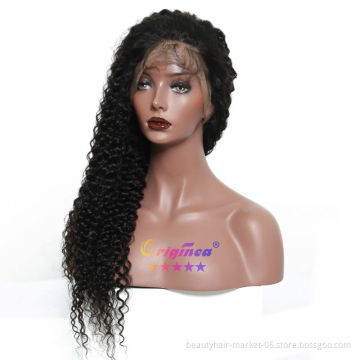 Top Human Hair Long Straight Peruvian 360 Lace Front Wigs 180 Density Unprocessed 100% Human Hair 360 Lace Frontal Wig